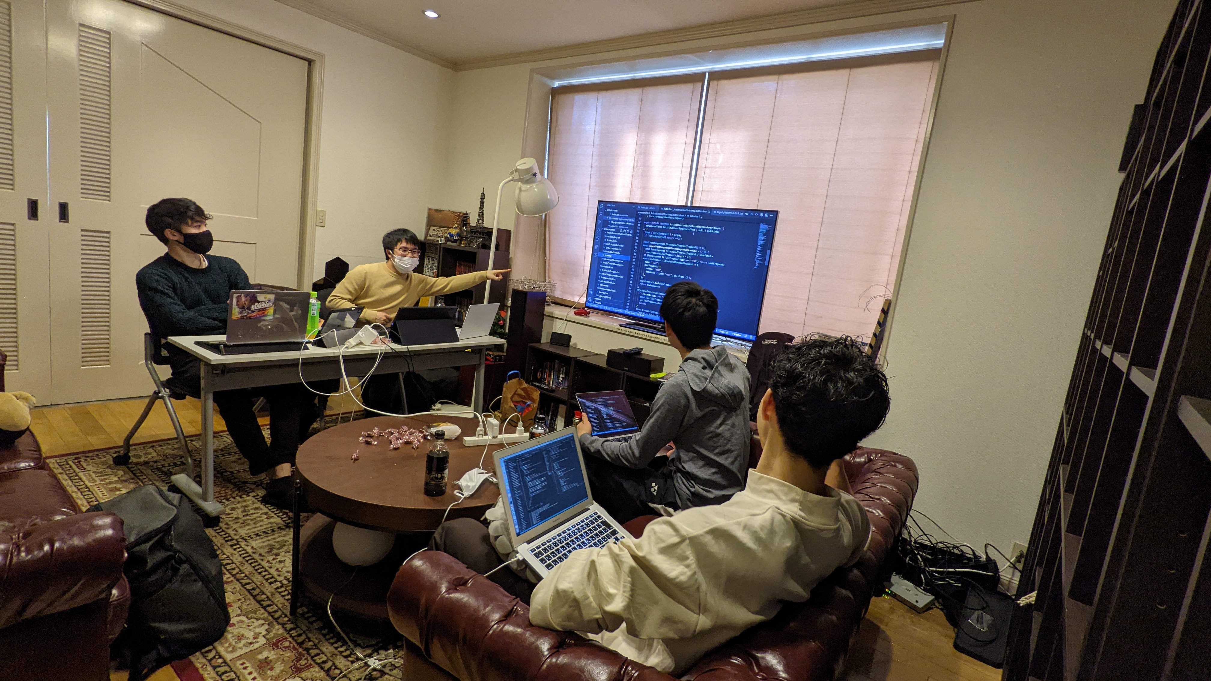 定例ミーティングのイメージ